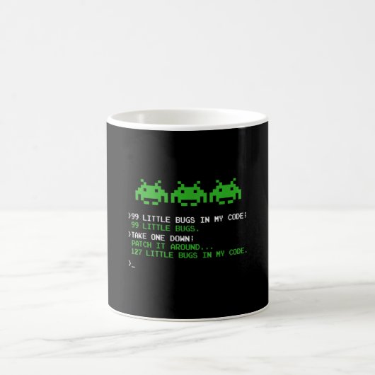 99 Little Bugs In The Code Software Engineer Kaffeetasse (Mittel)