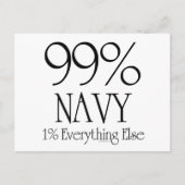 99 % Marine Postkarte (Vorderseite)