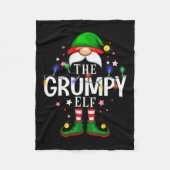 99 Matching Christmas Elf Family Pjs - The Mpy Elf Fleecedecke (Vorderseite)