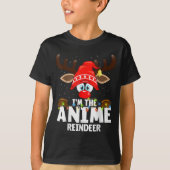 99 Matching Christmas Reindeer Anime - Uni-adults, T-Shirt (Vorderseite)