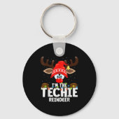 99 Matching Christmas Reindeer - I'm The Techie - Schlüsselanhänger (Vorderseite)