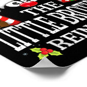 99 Matching Christmas Reindeer Squad Uni-adults &a Poster (Ecke)