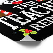 99 Matching Christmas Reindeer Squad Uni-adults Ch Poster (Ecke)