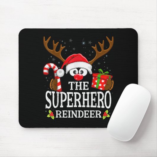 99 Matching Christmas Reindeer Squad - Uni-adults Mousepad (Mit Mouse)