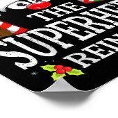 99 Matching Christmas Reindeer Squad - Uni-adults  Poster (Ecke)