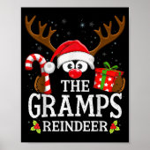 99 Matching Christmas Reindeer Squad Uni-youth Chr Poster (Vorne)