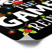 99 Matching Christmas The Gamer Reindeer Pajama  Poster (Ecke)