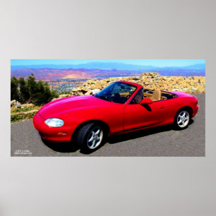 '99 MIATA PLAKAT
