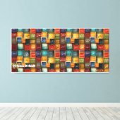 99 Namen Allahs Leinwanddruck (Insitu (Holzboden))