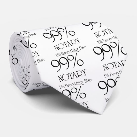 99% Notar Krawatte (Gerollt)