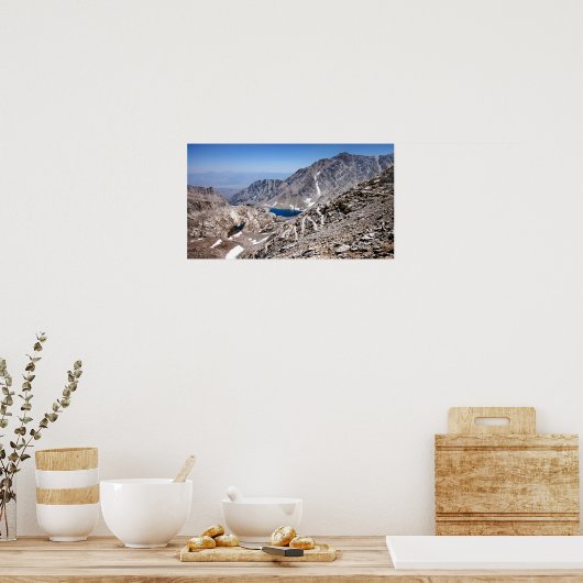 99 oder 97 Rückkopplungen auf Mt Whitney 3 Poster (Küche)