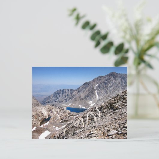 99 oder 97 Rückkopplungen auf Mt Whitney 3 Postkarte (Stehend Vorderseite)