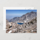 99 oder 97 Rückkopplungen auf Mt Whitney 3 Postkarte (Vorne/Hinten)