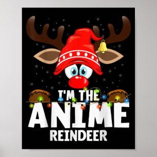 99 passende Weihnachts-Rentier-Anime - Uni-Erwachs Poster