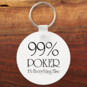 99 % Poker Schlüsselanhänger (Vorderseite)
