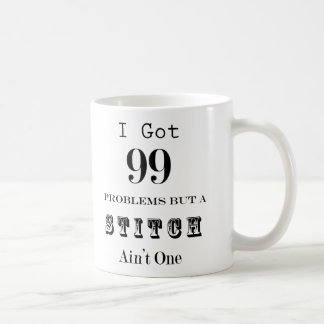 99 Probleme Knitters Tasse