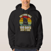 99 Problems 100 Days Aint One  Groundhog Day Hoodie (Vorderseite)