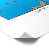 99 Rote Ballons Poster (Ecke)