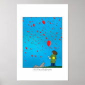 99 Rote Ballons Poster (Vorne)