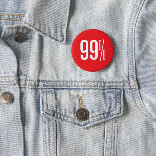 99% roter Knopf Button (Beispiel)