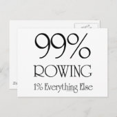 99 % Ruderschaft Postkarte (Vorne/Hinten)