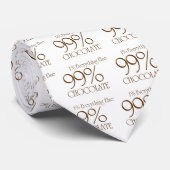 99% Schokolade Krawatte (Gerollt)