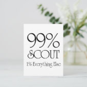 99 % Scout Postkarte (Stehend Vorderseite)
