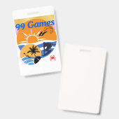 99 Sommerspiele Ausweis (Vorder- & Rückseite)