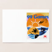 99 Sommerspiele Folienkarte (Innenseite)