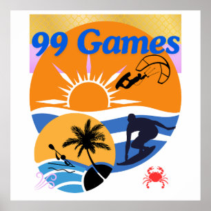99 Sommerspiele Poster