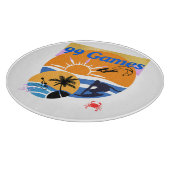 99 Sommerspiele Schneidebrett (Ecke)