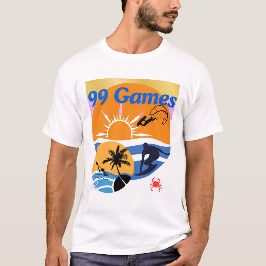 99 Sommerspiele T-Shirt (Vorderseite)