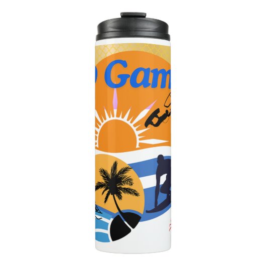 99 Sommerspiele Thermosbecher (Vorderseite)