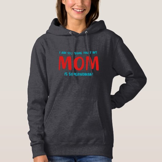 99% Superwoman Hoodie (Vorderseite)