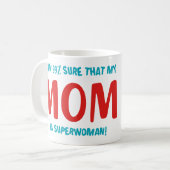 99% Superwoman Kaffeetasse (Vorderseite Links)