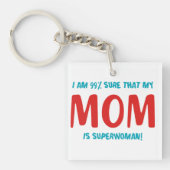 99% Superwoman Schlüsselanhänger (Vorderseite)