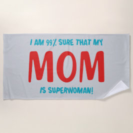 99% Superwoman Strandtuch