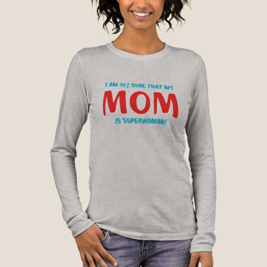 99% Superwoman Tri-Blend Shirt (Vorderseite)