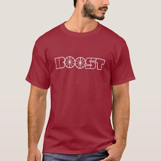 99 t-AUFTRIEB - weiße Tinte T-Shirt (Vorderseite)