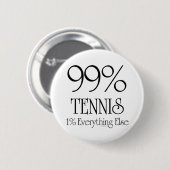 99% Tennis Button (Vorne & Hinten)