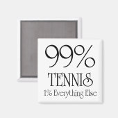 99 % Tennis Magnet (Vorderseite/Rückseite)