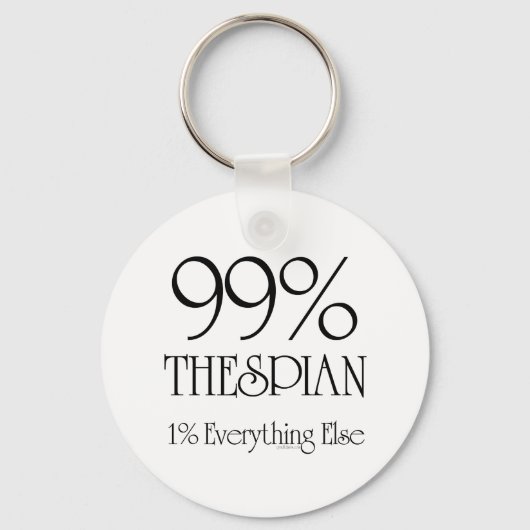 99% Thespian Schlüsselanhänger (Vorderseite)