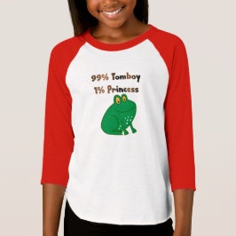 99 % Tomboy 1 % Prinzessin T-Shirt