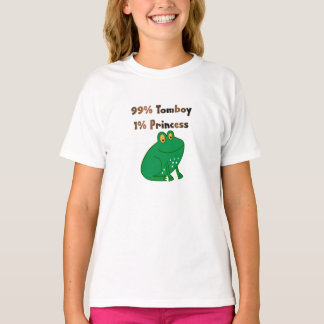 99 % Tomboy 1 % Prinzessin T-Shirt