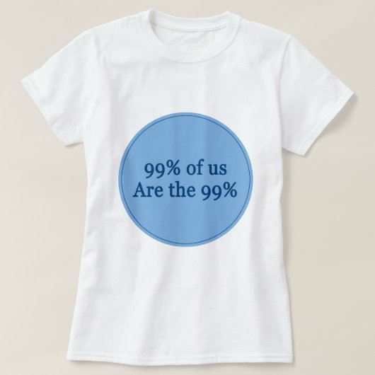 99 % von uns in Textnachrichten zitieren Gedichte T-Shirt (Design vorne)