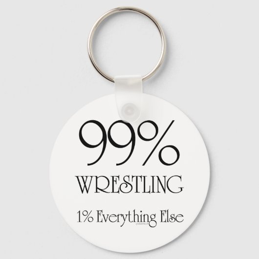 99 % Wrestling Schlüsselanhänger (Vorderseite)