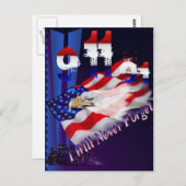 9-11-01 Postkarte (Vorne/Hinten)