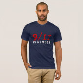 9 11 erinnern sich T-Shirt (Vorne ganz)
