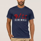 9 11 erinnern sich T-Shirt (Vorderseite)