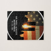 9-11 erinnern Sie sich - wir vergessen nie Puzzle (Horizontal)